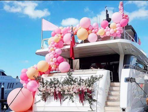 Custom yacht decoration Dubai for events