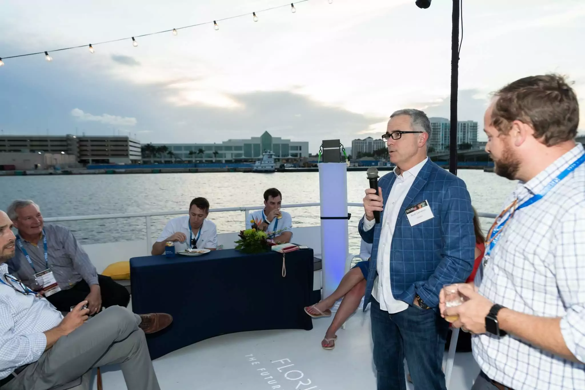 Corporate yacht event Dubai